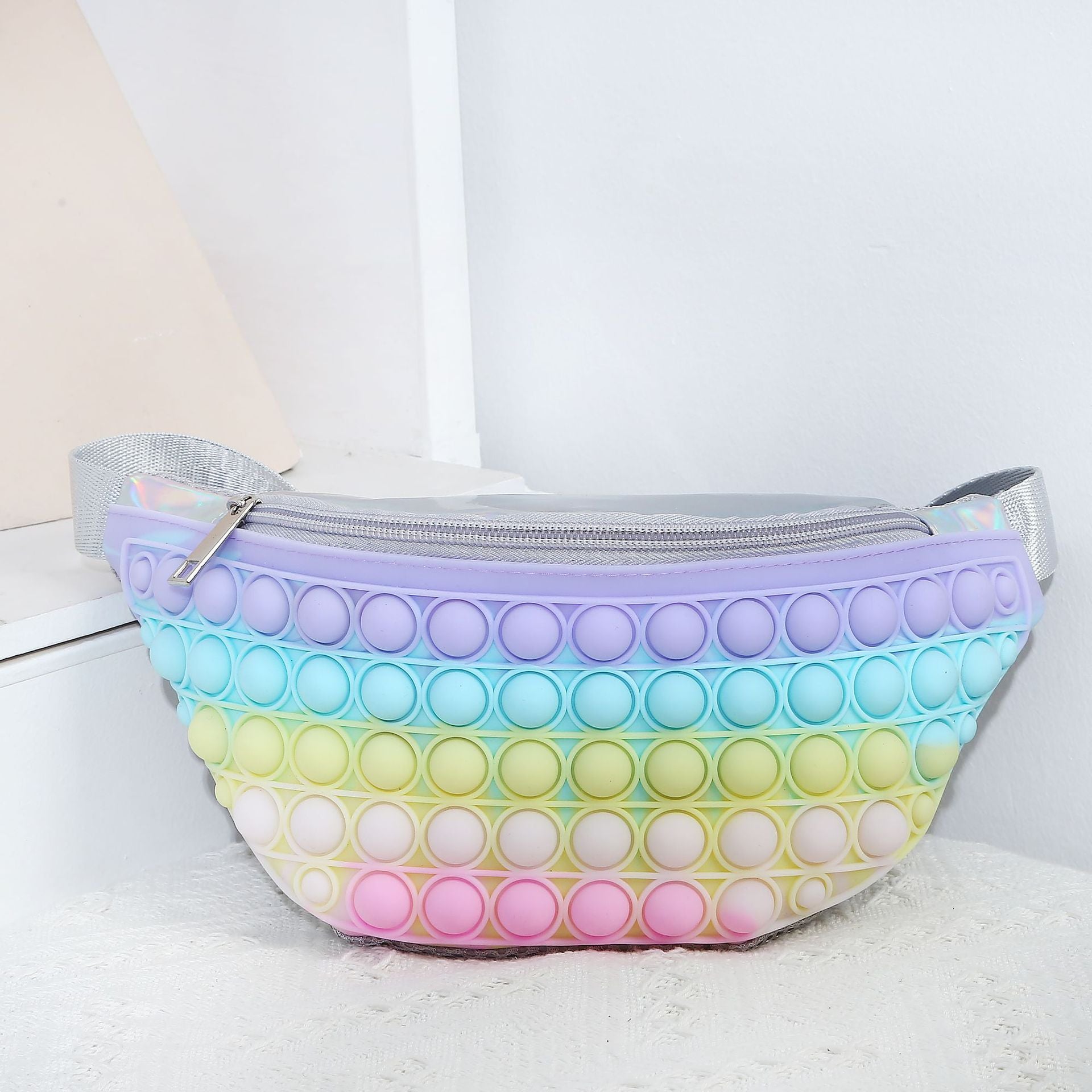 Bolsa de cintura de silicona para niños al por mayor